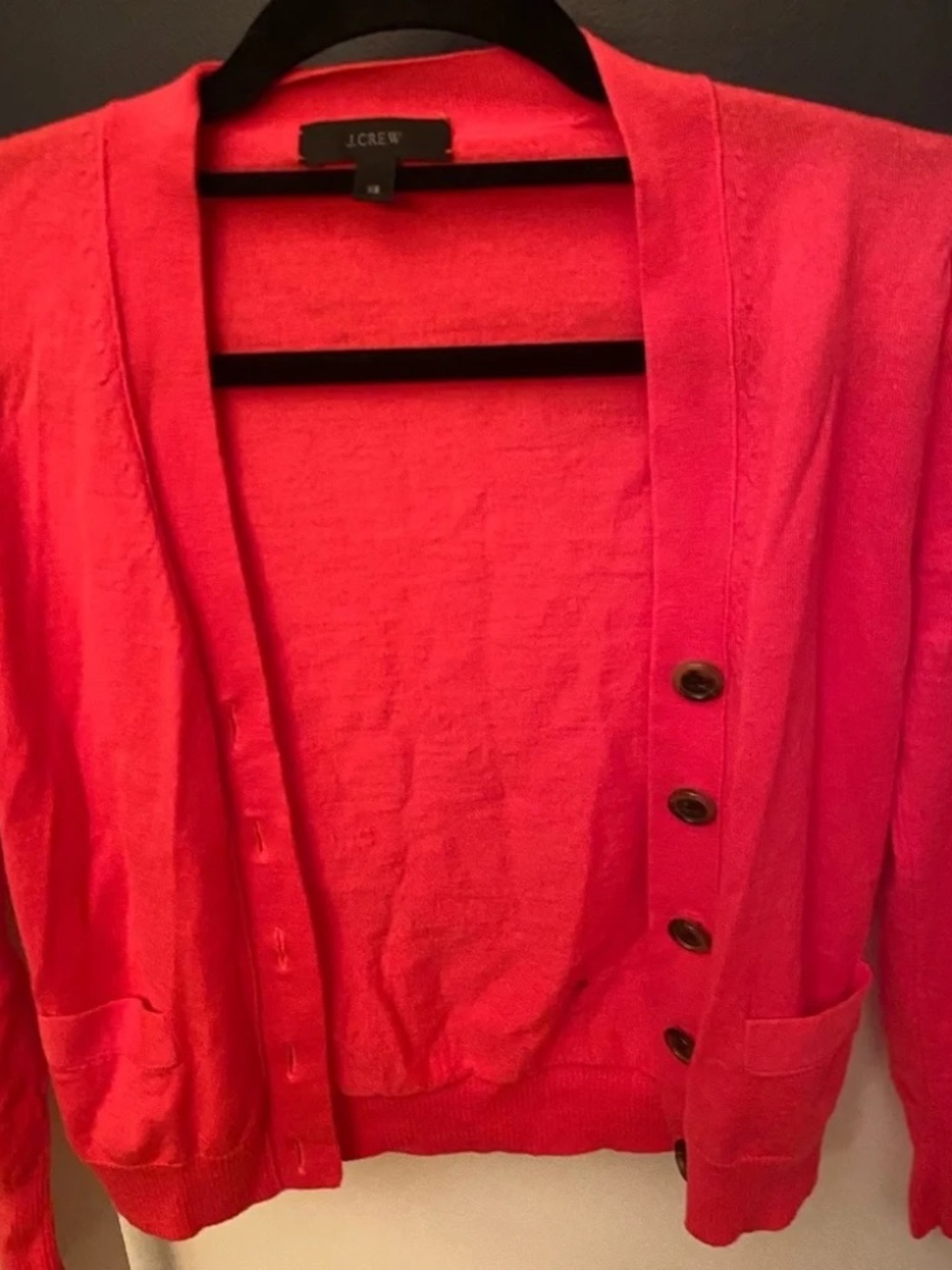 Like-new J. Crew Pink Cardigan, size XS